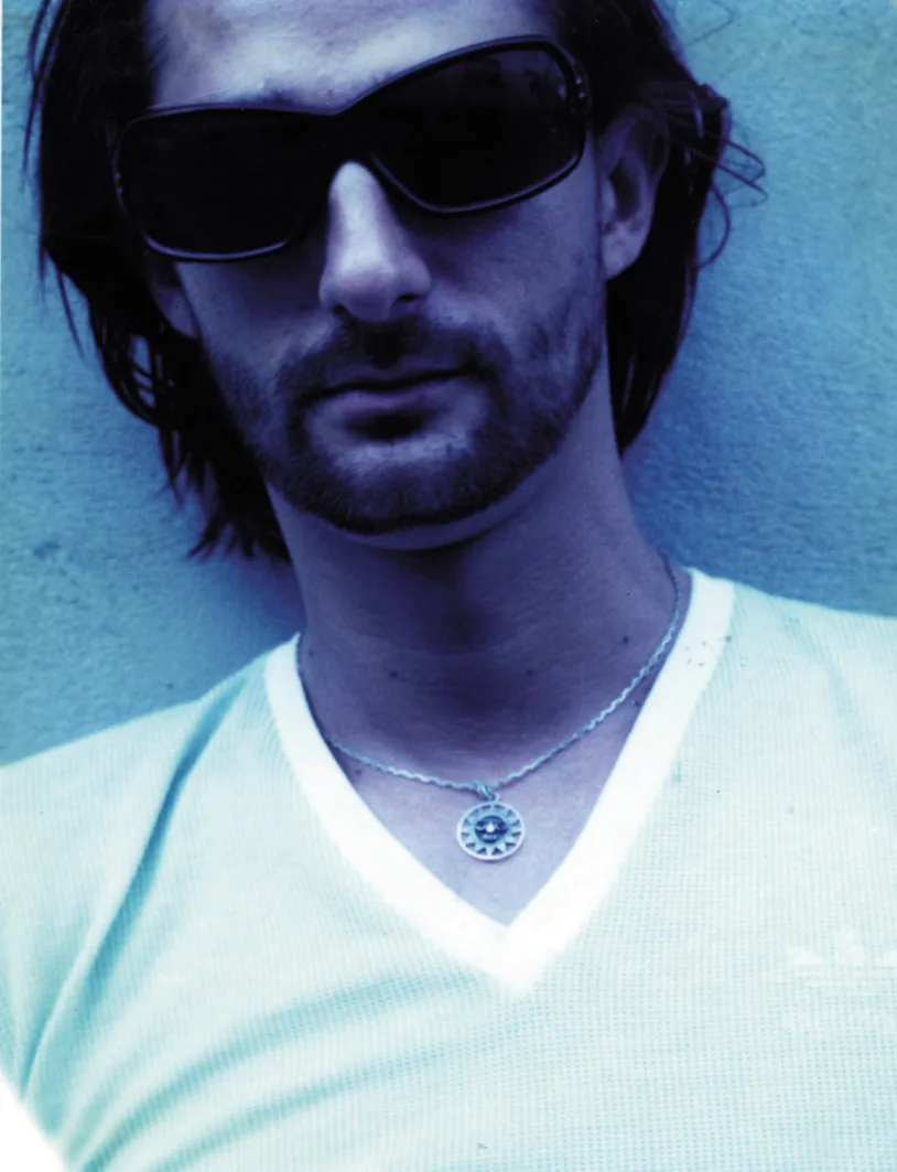 Ricardo Villalobos в ранние годы карьеры, плёночный снимок